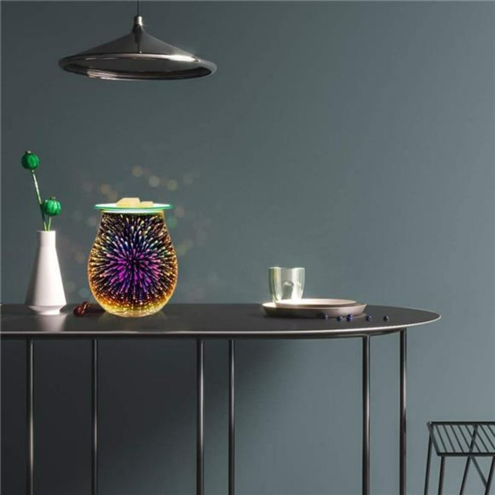 Colorful Sun Ray Electric Candle Warmer for Home Decor & Gifts